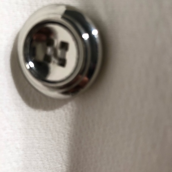 Tahari Cream Open Front 3/4 Sleeve Linen Jacket - Picture 8 of 8